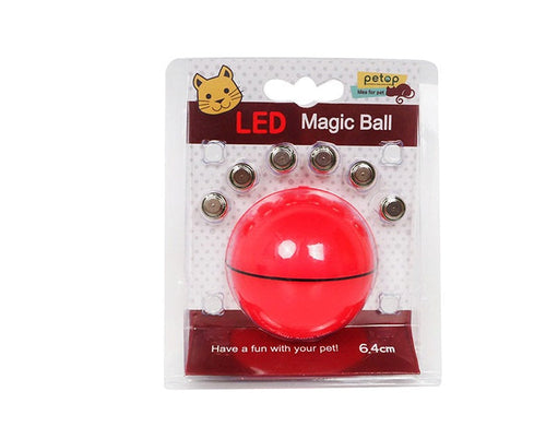 LED Laser Electronic Rolling Pet Funny Cat Toy Ball HappyPattes