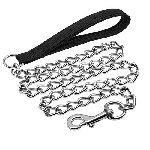 Nylon Dog Collar Pet Dog Chain Leash Walking Lead HappyPattes