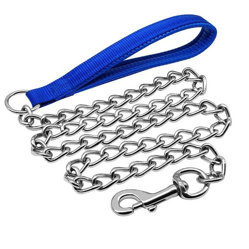 Nylon Dog Collar Pet Dog Chain Leash Walking Lead HappyPattes