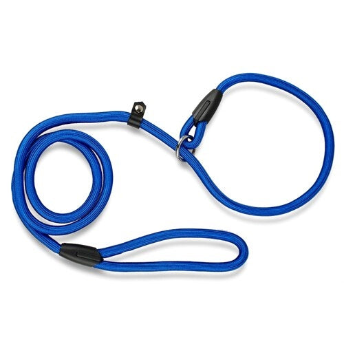 Nylon Dog Leash Adjustable Training P Collar Lead HappyPattes